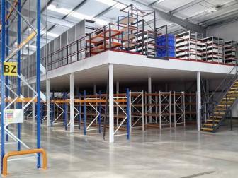  Double Decker Mezzanine Floor Heavy Duty Racks manufacturers in Raipur 